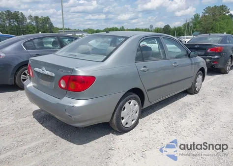2004 Toyota Corolla Ce from USA, damaged, VIN 2T1BR32E74C215573